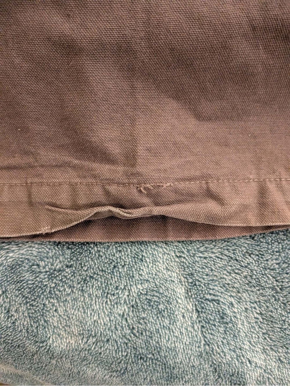 Empyre Brown Wide-Leg Cargo Pants with Patch Pockets - Picture 6 of 8